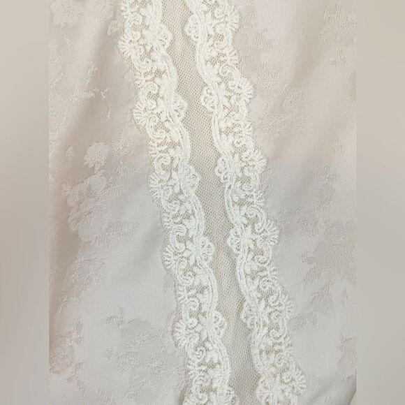 JASON WU IVORY LACE TRIMMED JACQUARD SKIRT. 6. NWT - Picture 8 of 11